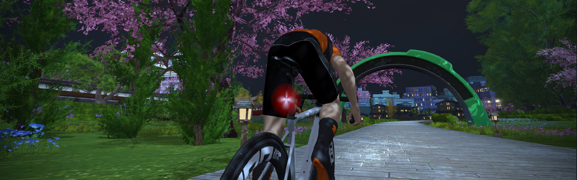 Castle Park Sprint (Makuri Islands) Zwift Segment Details Header Image