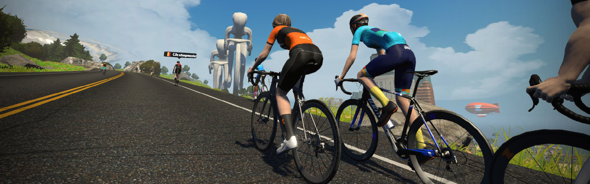 Hilly KOM (Watopia) Zwift Segment Details Header Image