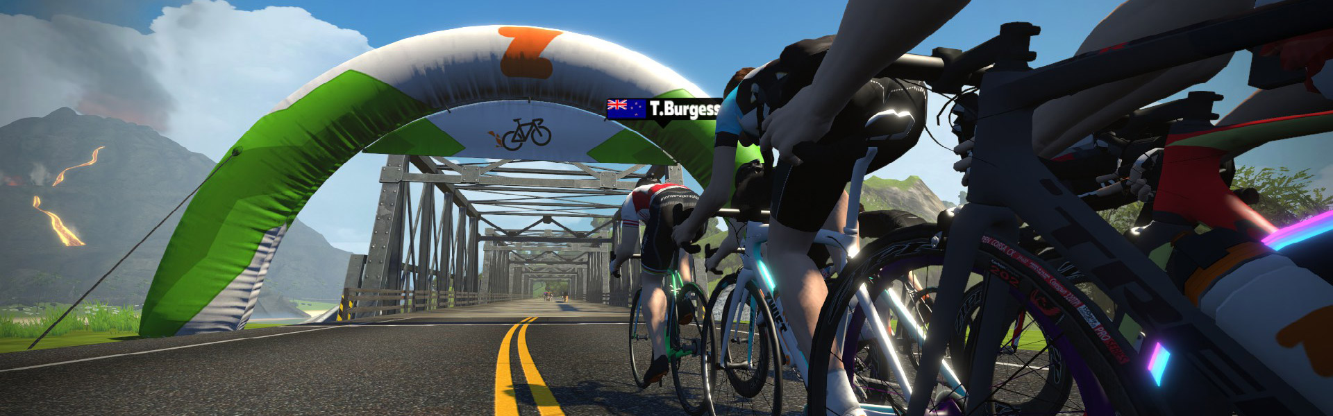 JWB Sprint (Watopia) Zwift Segment Details Header Image